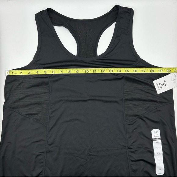 Xersion Women’s Black Everair Scoop Neck Sleeveless Tank Top Size S M L XXL - Picture 11 of 11